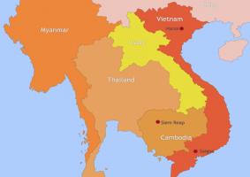 Cambodia Map