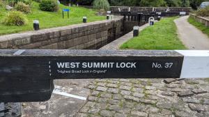 West Summit - the highest broad canal lock in England
