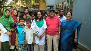 Visit to the Disabled School in Rajshahi, Bangladesh.