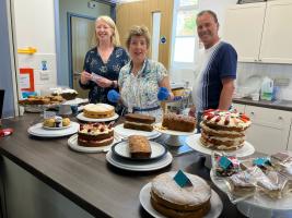 Refreshments on show.