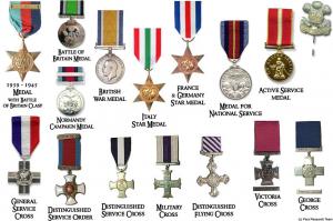 WW2 medals