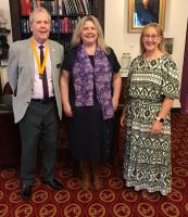Visit of District Governor, Beth Murray