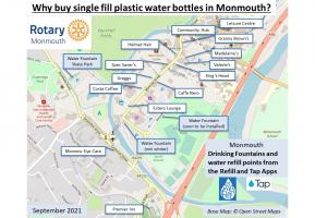 Refill your water bottles in Monmouth