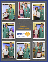 Youth competition awards for Great Dunmow Primary School pupils.
