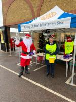 Santa Sleigh Tesco Collection