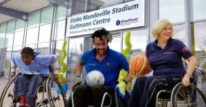 WheelPower base at Stoke Mandeville