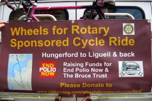 Wheels for Rotary - Sponsored Cycle Ride