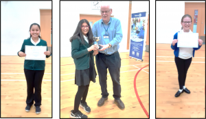 Top three winners