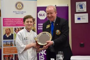 D1230 Young Chef winner Angus Dunn