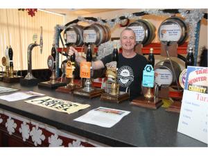 Rotarian David Tilleray at the Bar