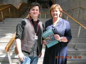 Connor at Holyrood