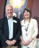 President Elaine with ADG Tom Shearer