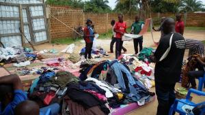 Clothes Donated by Epsom Rotary and Friends