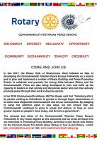 Commonwealth Rotarian Peace Envoys