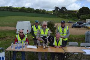 Shanklin Rotary Members at Arreton Barns checkpoint