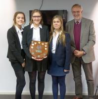 Farnborough Hill won the Senior Youth Speaks Competition run by Farnham's two Rotary Clubs on 24 Nov 2016