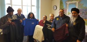 Delivering at The Bethnal Green Methodist church