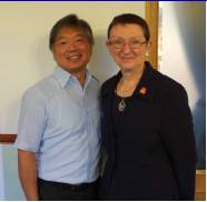 Alex Evan Wong with Janet Lowe