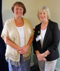 Alison Murphy - Seal Association with President Margaret Nethery