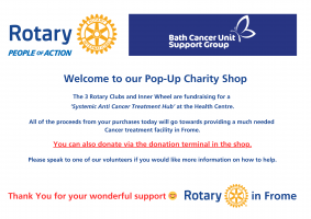 Rotary in Frome Charity Shop