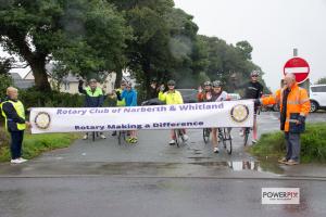 Some of the Cyclists at the start 