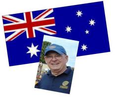 Speaker Meeting Brian Taffs- an Aussie holiday