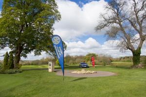 Raising funds for local charities at Castle Combe Golf Course