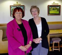 PDG Cath Chorley with Rotarian Judy Broderick