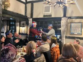 A wonderful evening for the Rotary Windsor St George Club at The Fox and Castle, celebrating the festive season with our annual Christmas dinner!