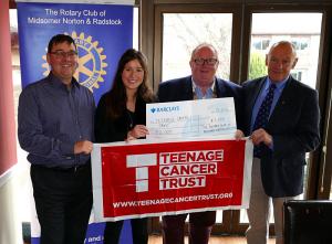 Rotary Cheque Presentation