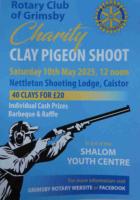 Poster. for Charity Clay Pigeon Shoot