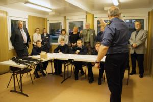 Visit to Sutton Coldfield Sea Cadets' Training Ship