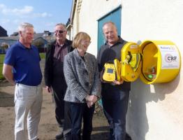 defibrillators for public use in Broughty.
