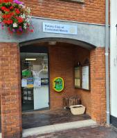 New Defibrillator outside Eccleshall Community Library