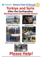 Collecting to assist recent Earthquake survivors 