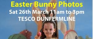 Easter Bunny PhotoShoot @Tesco FireStation Dunfermline