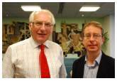 Speaker: Dr George Wilkes & visiting rotarian Angus Hogg