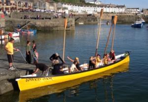 Helping local communities - Porthleven Gig club