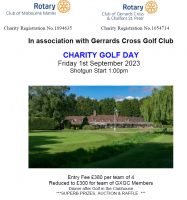 Charity Golf Day