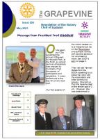 Newsletter cover page