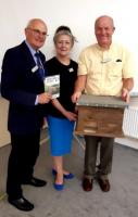 President John with Sue and Rotarian Mark