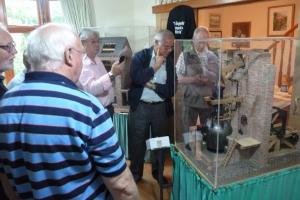 Mr David Hulse discusses the finer points of his working models