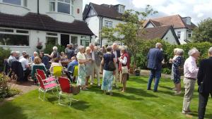 Garden party in Prestbury