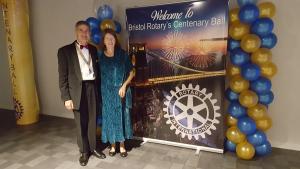 David and Wendy at Bristol Rotary Ball