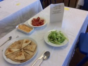 This table of food looks stunning