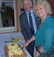 The Club met to celebrate its 20th Anniversary as well as the formal Presidential handover from Martin Spooner to Geraldine Durrant.