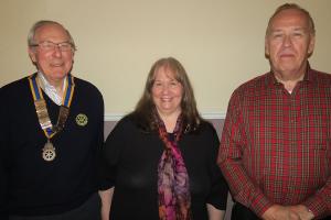 President Hugh, Maxine and Grant