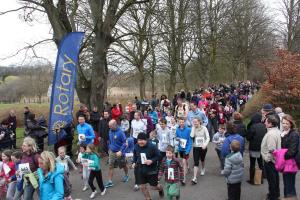A one hour family jog around the Moor park in Knutsford
(At least until Covid 19 struck!)