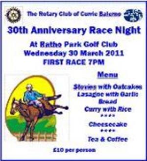 30th Anniversary Race Night
