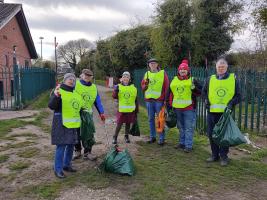 Litter Picking followed by Social Meeting at Bingham Bowls Club